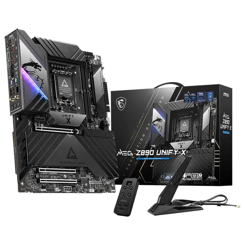 MSI Z890 LGA1851 ATX MEG Z890 UNIFY-X DDR5 PCIe 5.0 Thunderbolt 4 WiFi 6E - TeknoMania S.L