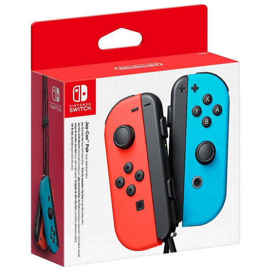 Nintendo Switch Joy-Con Set Izquierda Derecha Azul Neon y Rojo - TeknoMania S.L