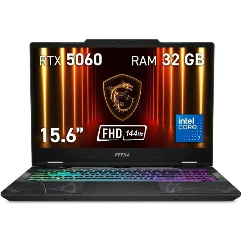 Portátil MSI Cyborg 15 B2RWFKG-201XES Intel Core 7 240H 32GB DDR5 1TB SSD RTX 5060 15.6" FHD RGB - CompuMania S.L