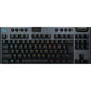 Teclado mecánico Logitech G 920-010588 Tenkeyless Layout ES inalámbrico RGB carbono - TeknoMania S.L