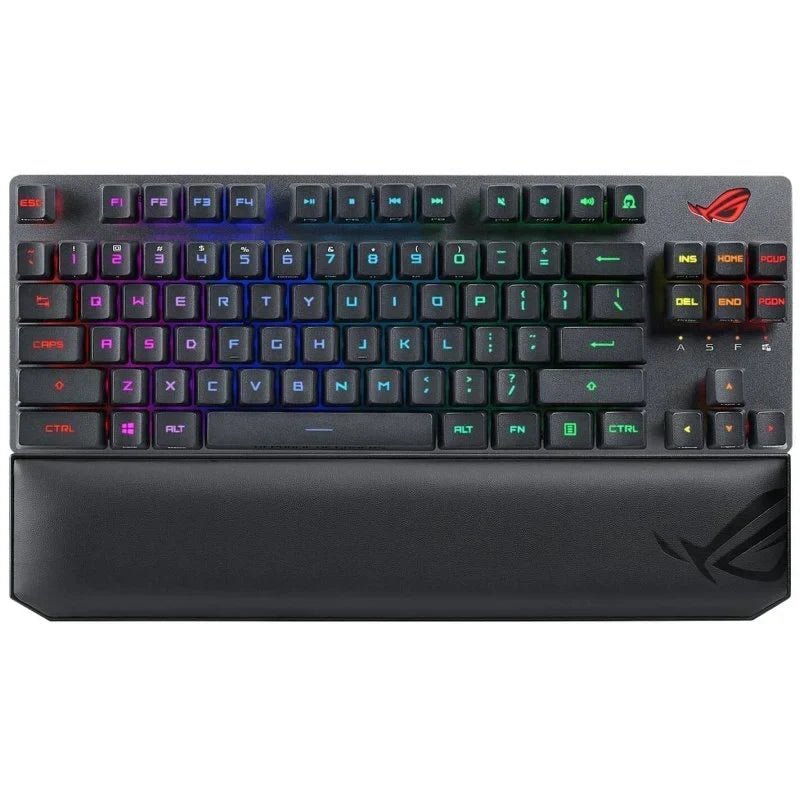 ASUS ROG Strix Scope RX TKL Teclado Mecánico Gaming Inalámbrico RGB RX Red Teclado Francés AZERTY - TeknoMania S.L