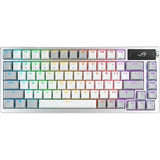 ASUS ROG Azoth Teclado Mecánico Gaming Switch ROG NX Red AZERTY Francés Blanco - TeknoMania S.L