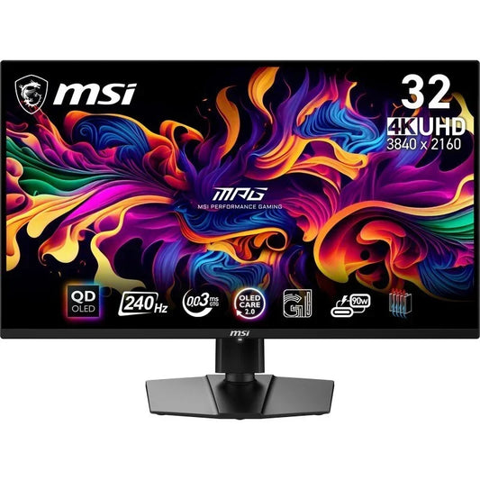 Monitor MSI MPG 321URX QD-OLED 31.5" QD-OLED UltraHD 4K 240Hz FreeSync Premium Pro USB-C - TeknoMania S.L