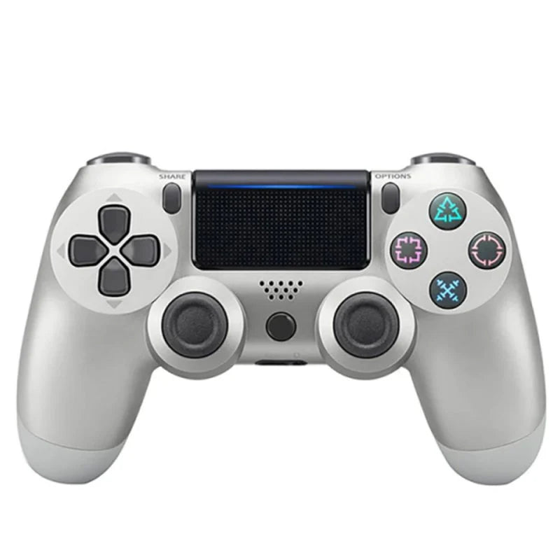 Klack KPS4 Mando Inalámbrico para PS4 Plata - TeknoMania S.L