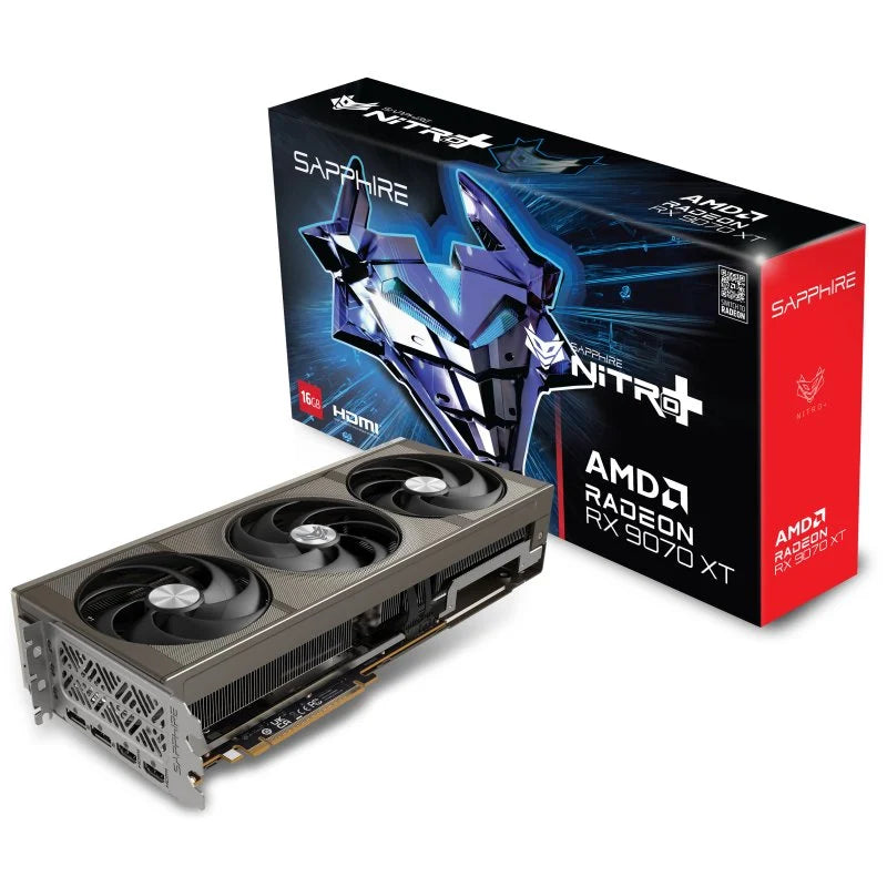 Tarjeta Gráfica Sapphire NITRO+ AMD Radeon RX 9070 XT Gaming OC 16GB GDDR6 FSR 4 - TeknoMania S.L