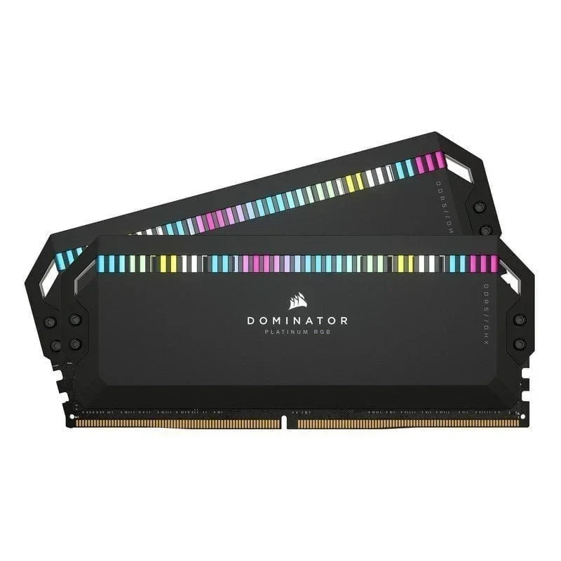 Memoria RAM Corsair Dominator Platinum RGB DDR5 6800MHz 64GB 2x32GB CL40 Negro - TeknoMania S.L