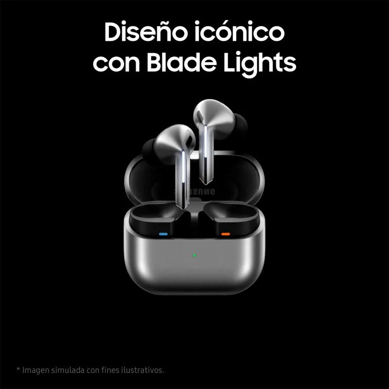 Samsung Galaxy Buds3 Pro Auriculares Inalámbricos Bluetooth Blancos - TeknoMania S.L
