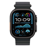 Apple Watch Ultra 2 GPS Cellular 49mm Caja Negra Titanio con Correa Ocean Band Negra - TeknoMania S.L