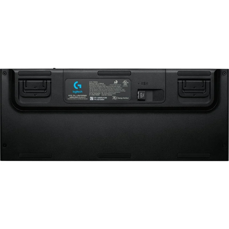 Teclado mecánico Logitech G 920-010588 Tenkeyless Layout ES inalámbrico RGB carbono - TeknoMania S.L