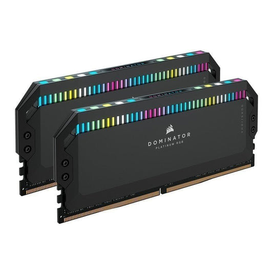 Memoria RAM Corsair Dominator Platinum RGB DDR5 6800MHz 64GB 2x32GB CL40 Negro - TeknoMania S.L