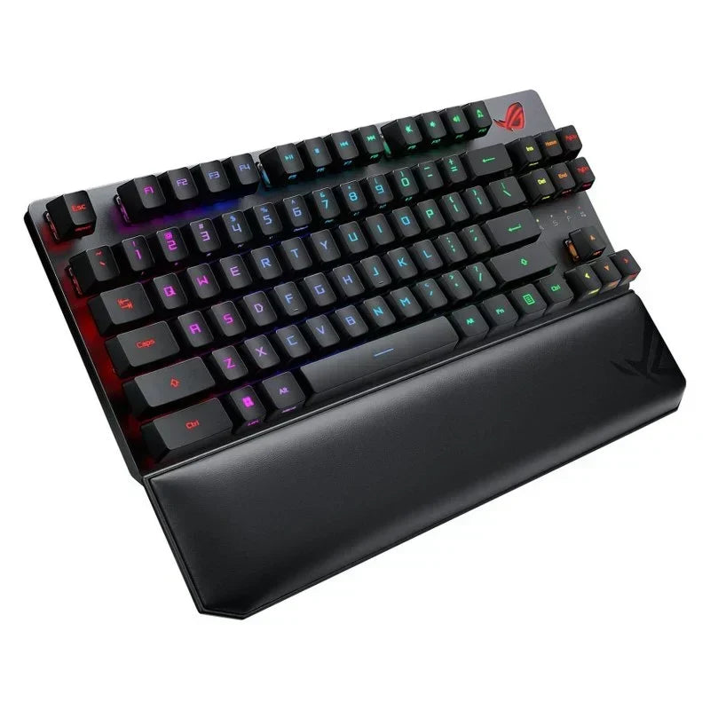 ASUS ROG Strix Scope RX TKL Teclado Mecánico Gaming Inalámbrico RGB RX Red Teclado Francés AZERTY - TeknoMania S.L