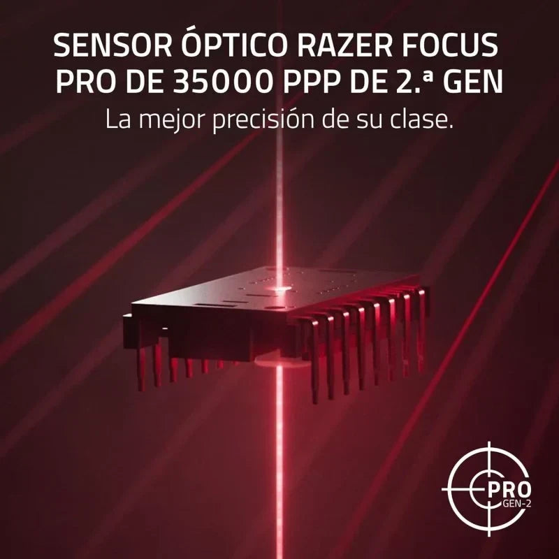 Razer Viper V3 Pro Sentinels Edition Ratón Gaming Inalámbrico 35000 DPI Rojo - TeknoMania S.L