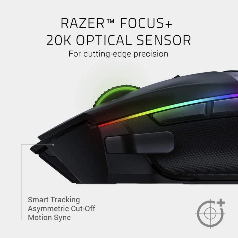 Razer Basilisk Ultimate Ratón Gaming 20000 DPI Negro - TeknoMania S.L