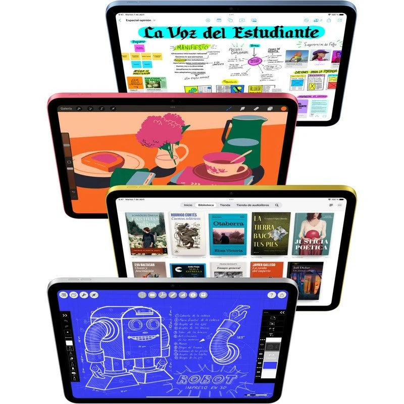 Tablet Apple iPad 2025 11" WiFi 128GB Plata - TeknoMania S.L