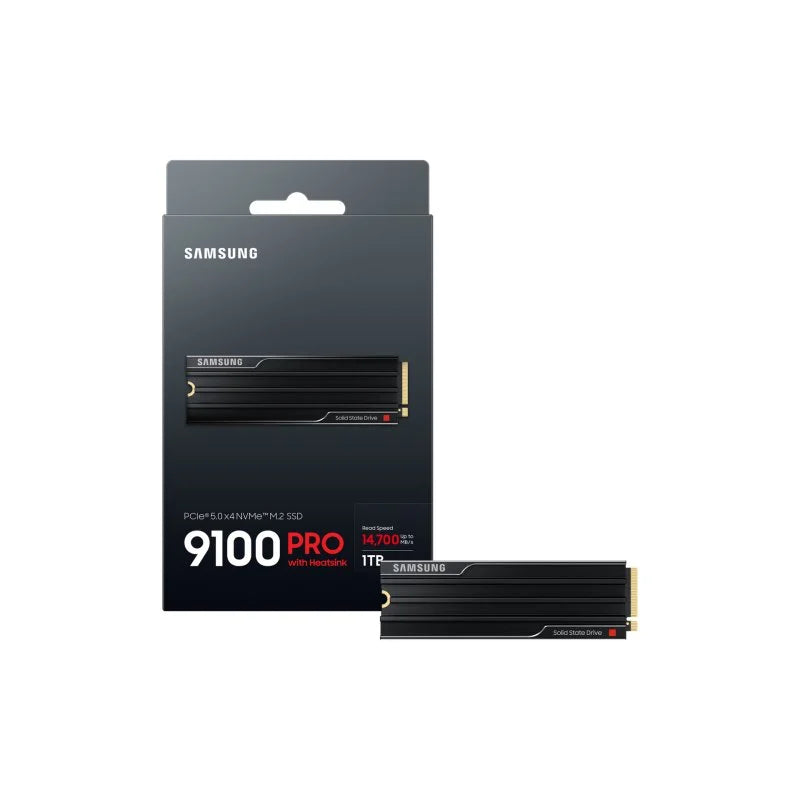 Disco Duro Samsung 1TB SSD M.2 PCIe 5.0 14700MBs NVMe 2.0 + Cifrado AES 256-bit - TeknoMania S.L