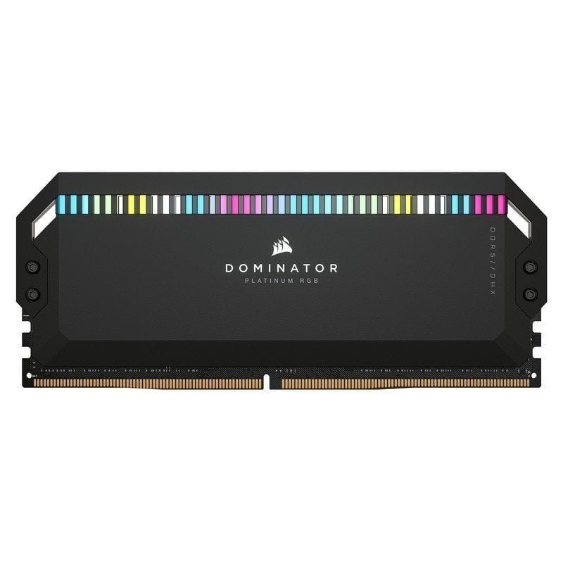 Memoria RAM Corsair Dominator Platinum RGB DDR5 6800MHz 64GB 2x32GB CL40 Negro - TeknoMania S.L