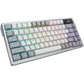 ASUS ROG Azoth Teclado Mecánico Gaming Switch ROG NX Red AZERTY Francés Blanco - TeknoMania S.L