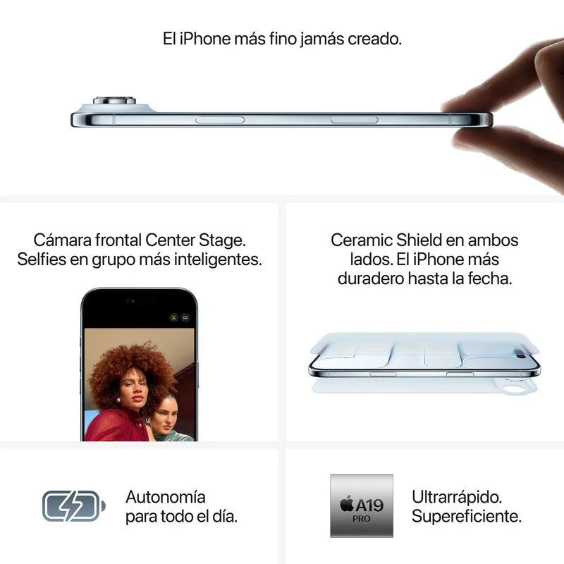 Apple iPhone Air 256GB Dorado Claro - TeknoMania S.L