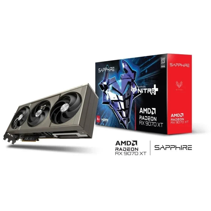Tarjeta Gráfica Sapphire NITRO+ AMD Radeon RX 9070 XT Gaming OC 16GB GDDR6 FSR 4 - TeknoMania S.L