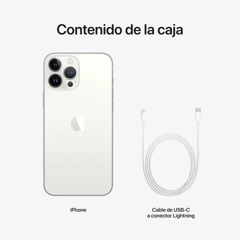 iPhone 13 Pro Max 256GB Blanco Titanio - TeknoMania S.L